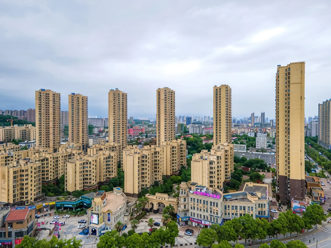九江站万达广场荣华建国酒店周边环境003