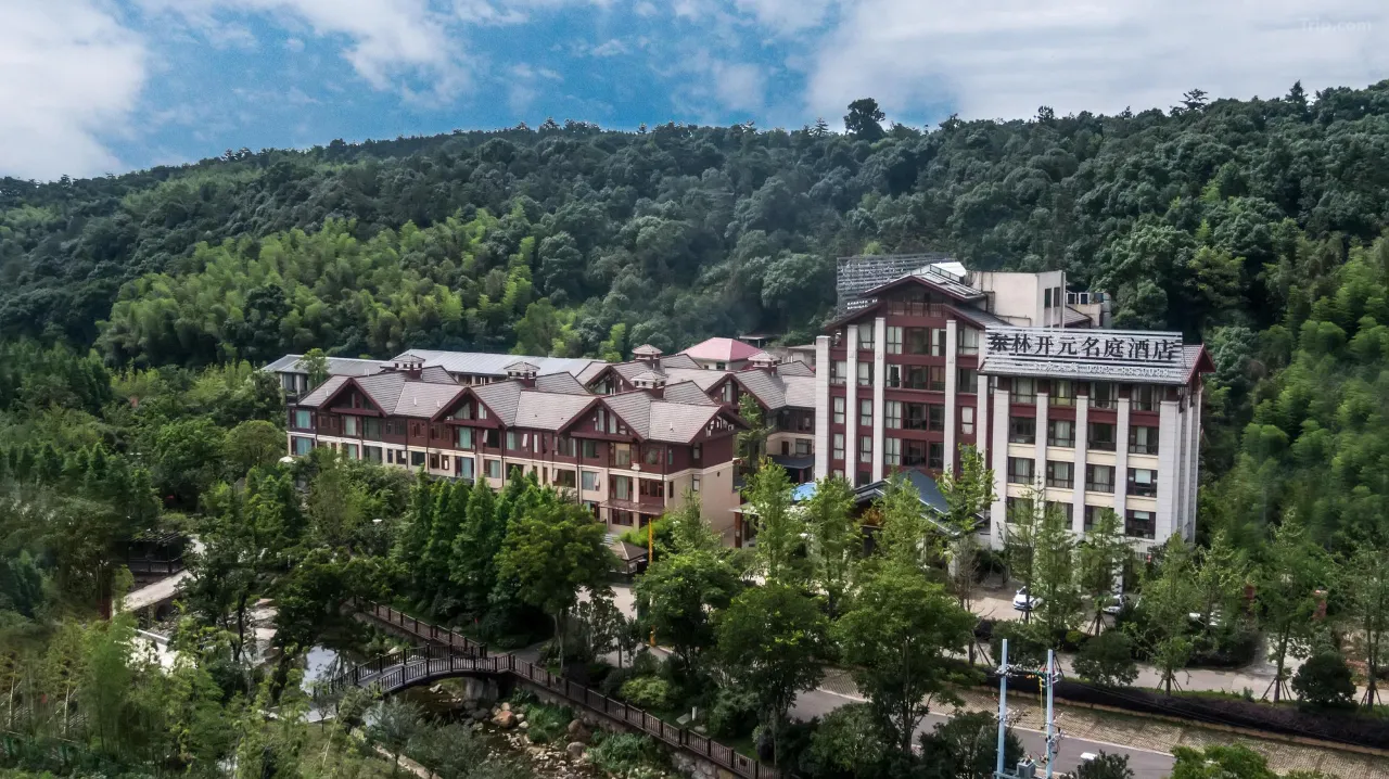 东林寺东林开元名庭酒店外观全景