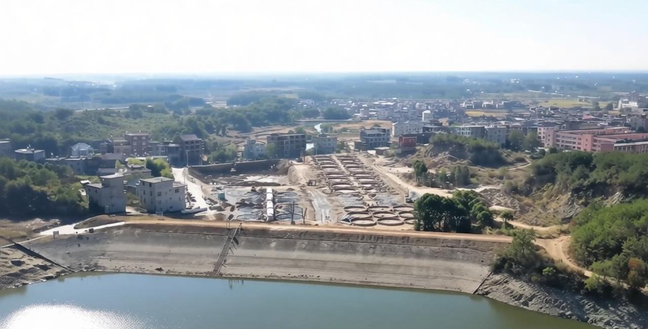都昌县有机鱼吊水鱼基地水源水库实拍