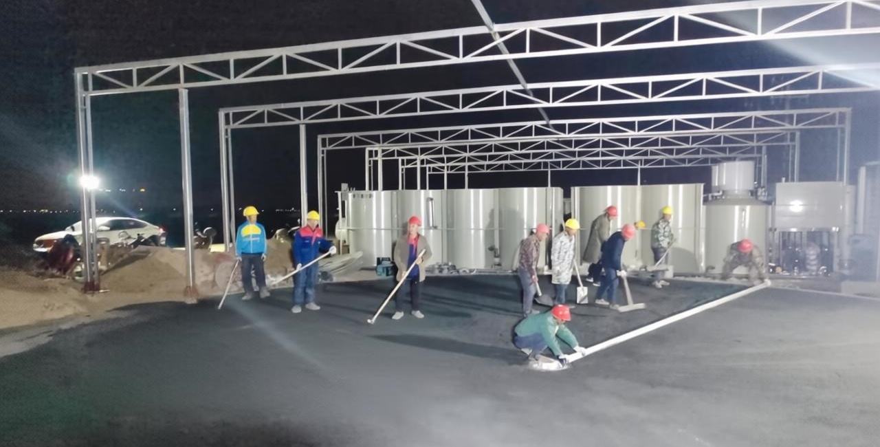产业园基础设施施工实拍