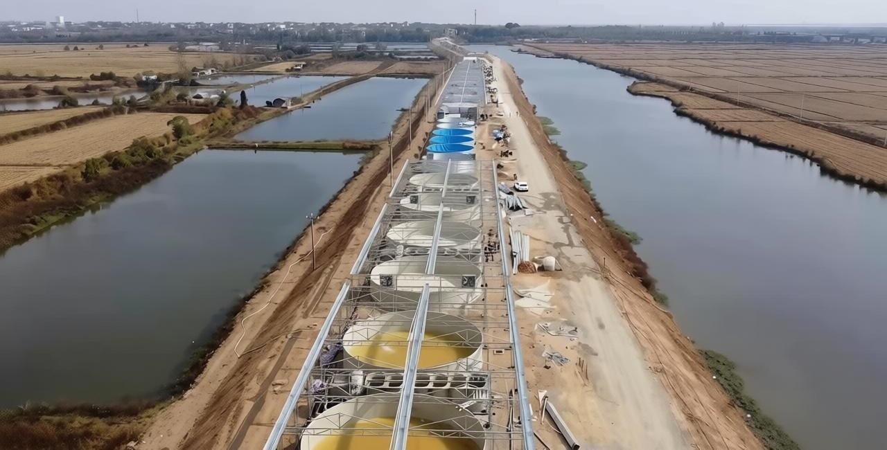 产业园钢构厂房搭建实拍